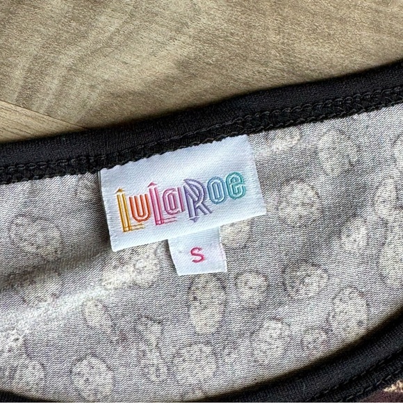 LuLaRoe Leopard Print Midi Bodycon Ranglan Sleeve Casual Work Party Dress Size S - Picture 3 of 8